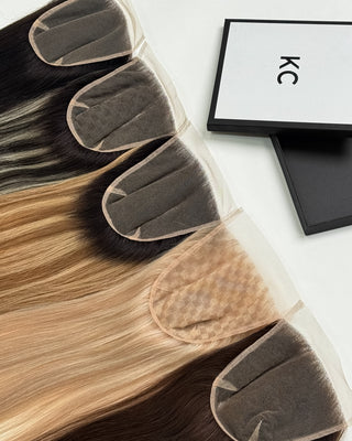 Shade #2 - 6x6 Hand Tied - Luxury Lace Closure