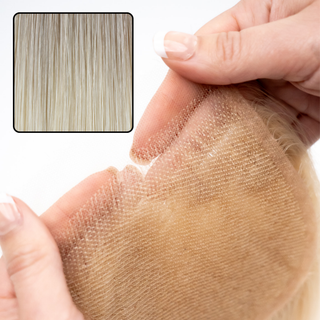 Shade - Vanilla Blonde | Hand Tied 4x4 Lace Closure